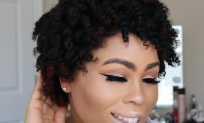 roller set natural hair – Blogging How to Makeup and All Things Beauty